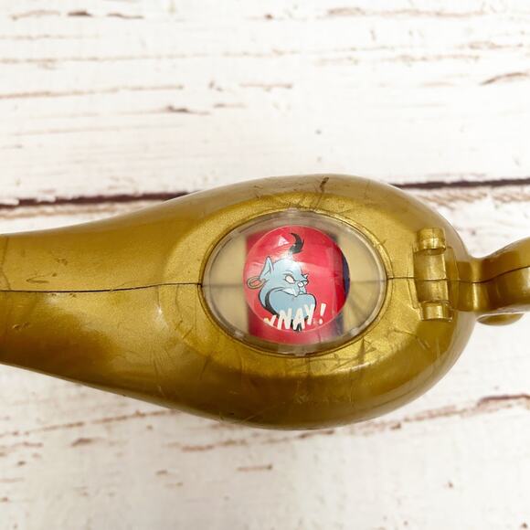 DISNEY Vintage 1992 Aladdin Magic Eight Ball Genie Lamp - Picture 5 of 7